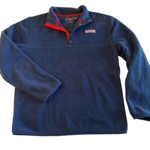 VINEYARD VINES THE SHEP SHIRT 1/4 SNAP PLACKET PULL OVER